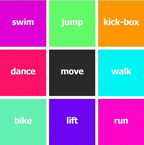 Do one or two or all... Just move!