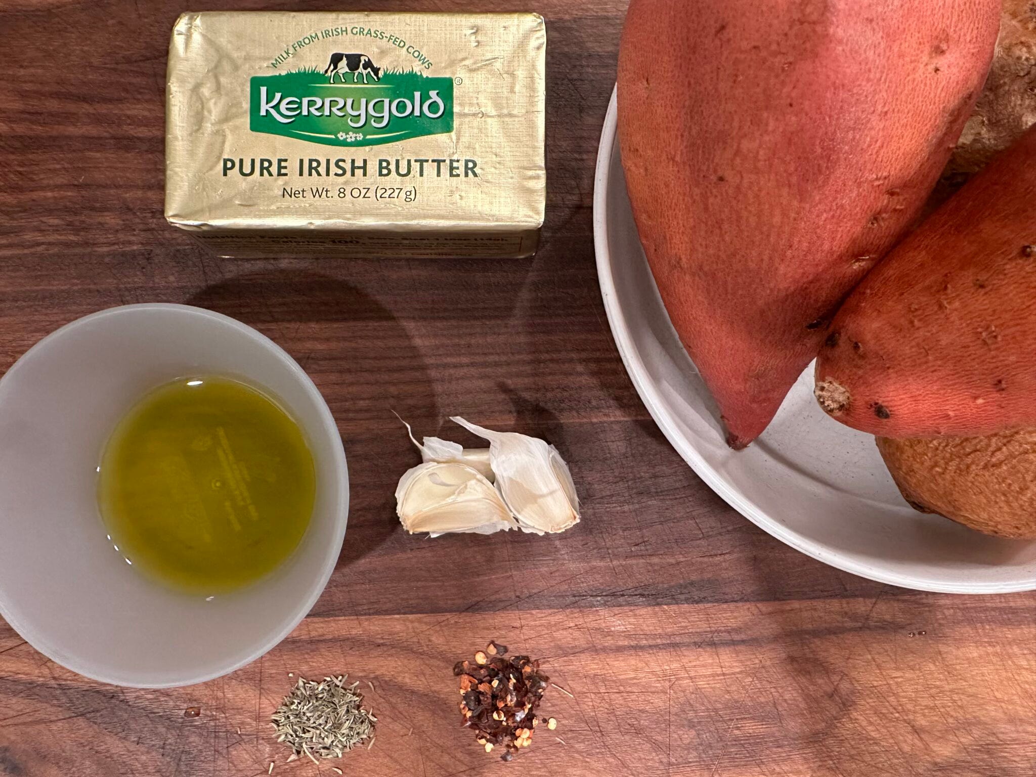 SmashedSweetPotatoesIngredients